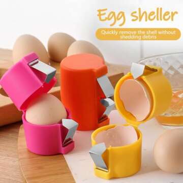 2025 New Stainless Steel Egg Shell Opener - The Ultimate Kitchen Gadget