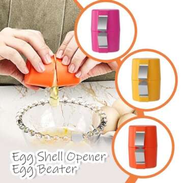 Stainless Steel Egg Shell Opener for Effortless Cooking