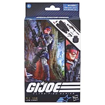 G.I. Joe Classified Series Low-Light, Collectible G.I. Joe Action Figure, 86, 6-Inch Action Figures for Boys & Girls, with 10 Accessories