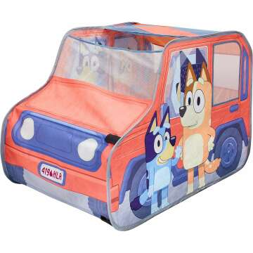 Bluey Heeler 4WD Pop Up Play Tent for Kids