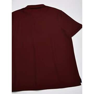 Men's Nautica Polo Shirt in Royal Burgundy - XL