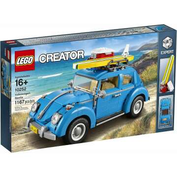 LEGO Volkswagen Beetle 10252 - 1167 Piece Set