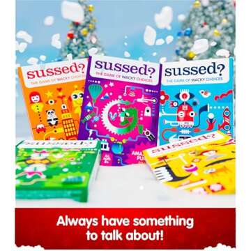 SUSSED Family Card Game - Fun for All Ages!