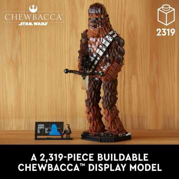 LEGO Star Wars Chewbacca Buildable Collectible 75371