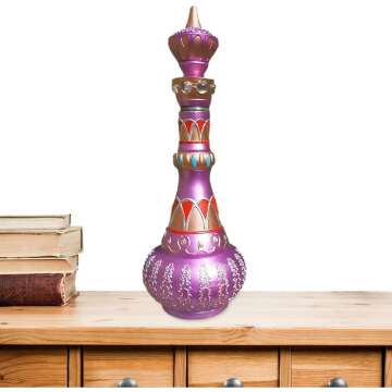 Resin Genie Bottles - Antique Decorative Home Decorations