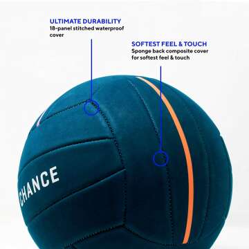 Chance Soft Waterproof Volleyball for All Ages - Size 5