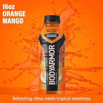 BODYARMOR Orange Mango - Hydration for Athletes