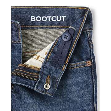 Boys Bootcut Jeans - Dark Jupiter - Size 4