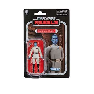 STAR WARS The Vintage Collection Grand Admiral Thrawn, Rebels 3.75-Inch Collectible Action Figures, Ages 4 and Up