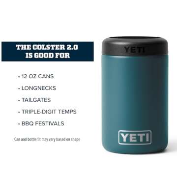 YETI 12 oz Rambler Can Insulator - Agave Teal