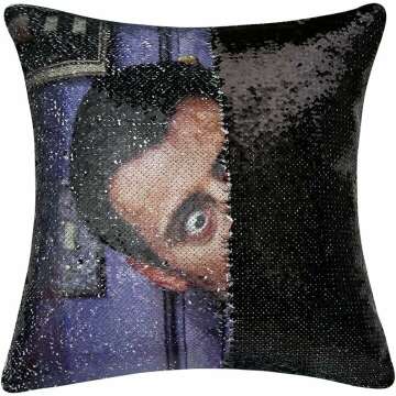 Friends Joey Sequin Pillow