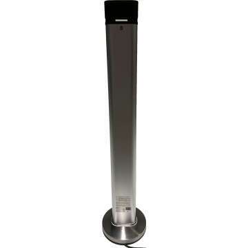 EnerG+ Infrared Electric Outdoor Heater Freestanding with Remote,Silver