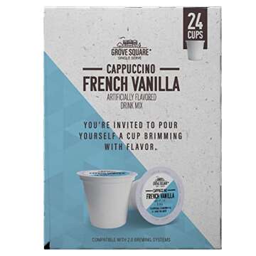 French Vanilla Cappuccino Pods - 24 Count