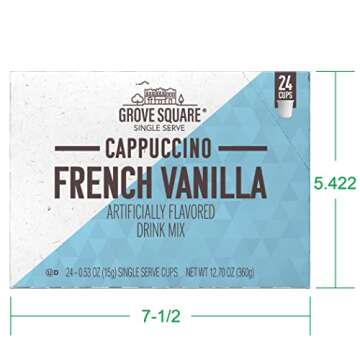 French Vanilla Cappuccino Pods - 24 Count