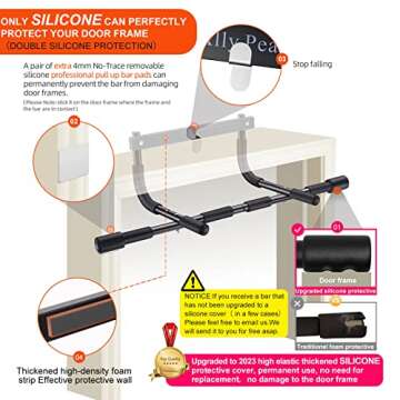 Ally Peaks 440 lbs Pull Up Bar for Doorway