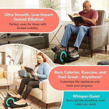 Cubii JR1 Elliptical - Get Fit While You Work