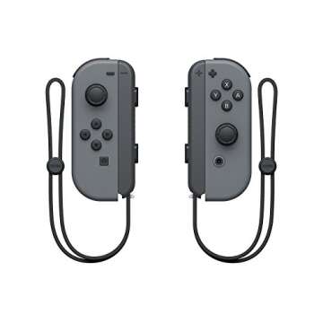 Nintendo Switch Joy-Con (L/R) Gaming Controller - Gray (Renewed)