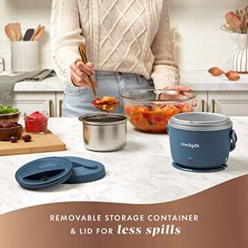 Crock-Pot Electric Lunch Box - Portable & Spill-Free