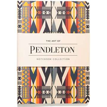 The Art of Pendleton Notebook Collection (Pattern Notebooks, Artistic Notebooks, Artist Notebooks, Lined Notebooks)