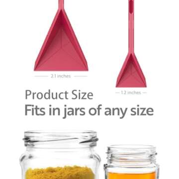 Polygons Flat 3-in-1 Measuring Spoons: Versatile Kitchen Gadget for Accurate Cooking