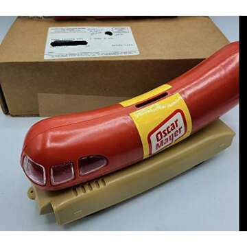 1990 Oscar Mayer Wiener Wienermobile Bank Rare 10" Long