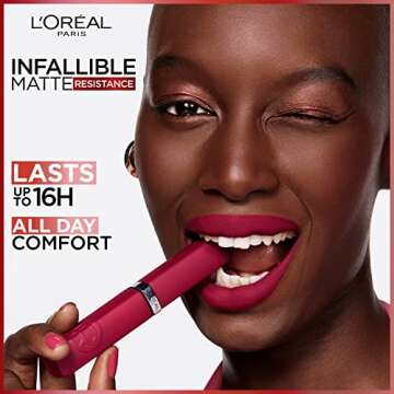 L'Oreal Paris Infallible Matte Liquid Lipstick 420