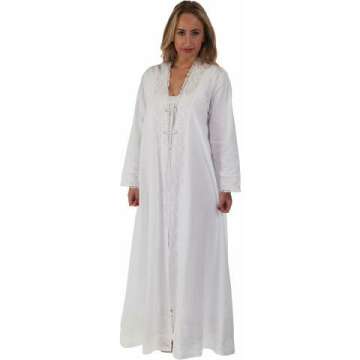 1 for U Women's Cotton Robe - Comfort & Style