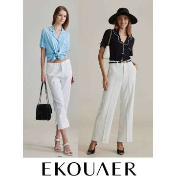 Soft Summer Pajamas Set for Women - Ekouaer Sleepwear