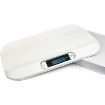 Portable Digital Pet Scale - 44 lb Capacity