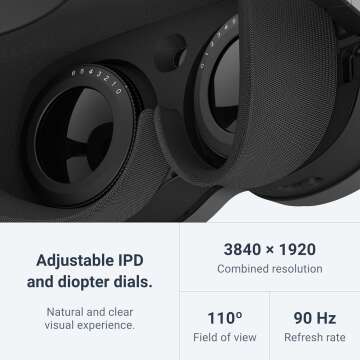 HTC VIVE XR Elite with Deluxe Pack — Mixed Reality and PC VR Headset + Controllers