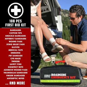 Everlit Car Emergency Kit for Ultimate Safety