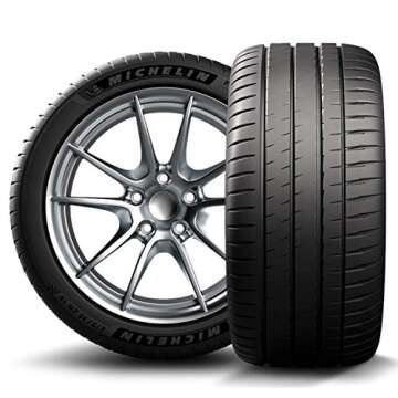 Michelin Pilot Sport 4 S Summer Season Car Tire for Ultra-High Performance Sport - 285/30ZR20/XL 99Y