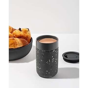 W&P Porter Ceramic Mug - Terrazzo Charcoal, 16 oz