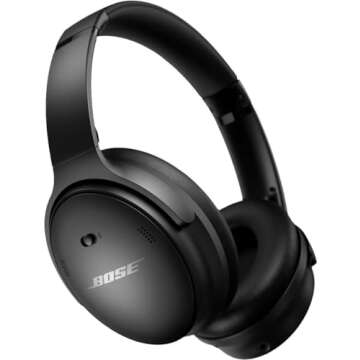 Bose QuietComfort 45 Wireless Noise Cancelling Headphones - Renewed Triple Black