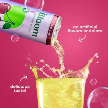 Bloom Sparkling Energy Drink - Natural Caffeine Boost