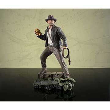 Diamond Select Toys Indiana Jones Premier Collection: Treasures Statue