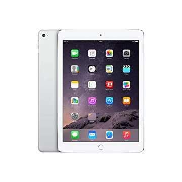 Apple iPad Air 2, 32GB - Renewed Silver Tablet with Fast Performance