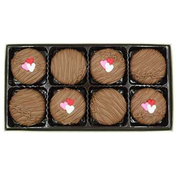 Philadelphia Candies Milk Chocolate Covered OREO® Cookies, Valentine's Day Gift 8 Ounce