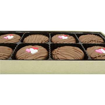 Philadelphia Candies Milk Chocolate Covered OREO® Cookies, Valentine's Day Gift 8 Ounce