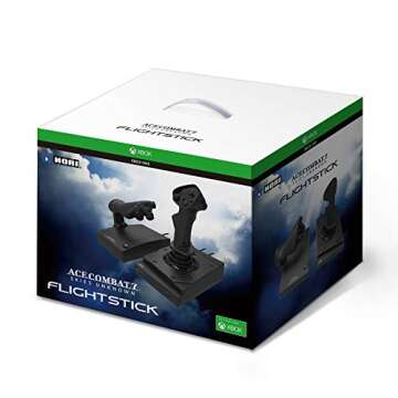 HORI Ace Combat 7 Hotas Flight Stick for Xbox One - Officially Licensed by Microsoft & Bandai Namco Entertainment - Xbox One