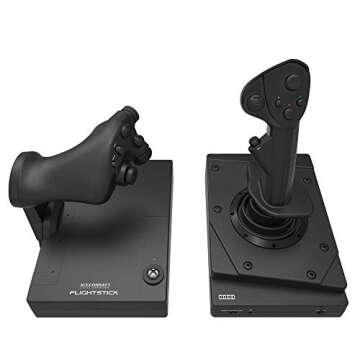 HORI Ace Combat 7 Hotas Flight Stick for Xbox One - Officially Licensed by Microsoft & Bandai Namco Entertainment - Xbox One