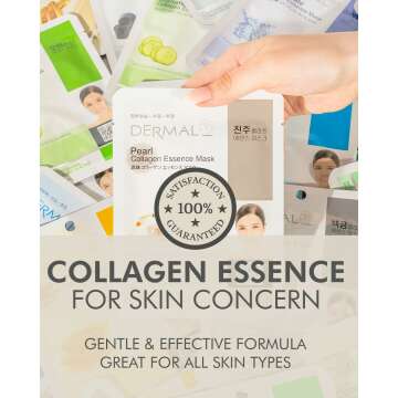 Korean Collagen Face Masks for Hydration