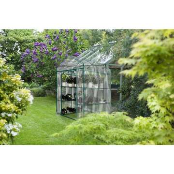 Walk-In Greenhouse with 8 Sturdy Shelves for All Seasons