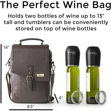 Wine Carrier Gift Bag Cooler