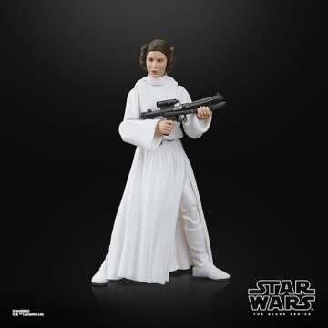 STAR WARS The Black Series Princess Leia Organa, A New Hope Collectible 6 Inch Action Figure