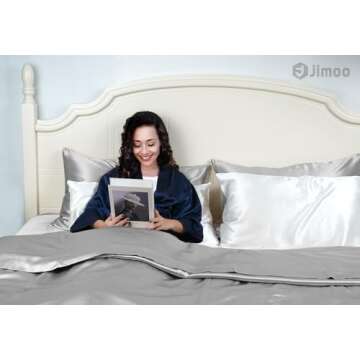 Elegant Mulberry Silk Pillowcase for Hair & Skin