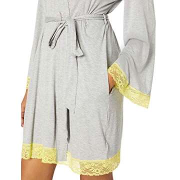 Amazon Brand - Mae Women's Bell Sleeve Robe