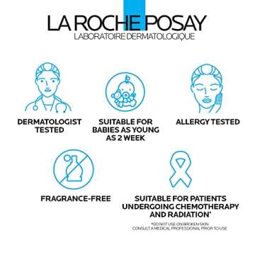 La Roche-Posay Cicaplast Balm B5, Healing Ointment and Soothing Therapeutic Multi Purpose Cream for Dry & Irritated Skin, Body and Hand Balm, Baby Safe, Fragrance Free