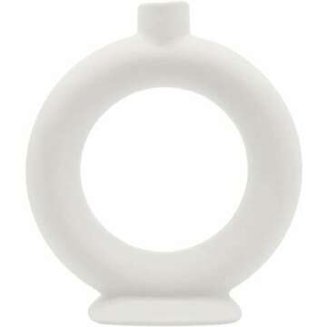 Koyal Wholesale Set of 3 Matte White Candle Holders