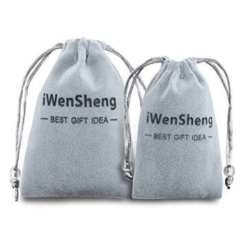 iWenSheng Parent Anniversary Keychain Gift Set